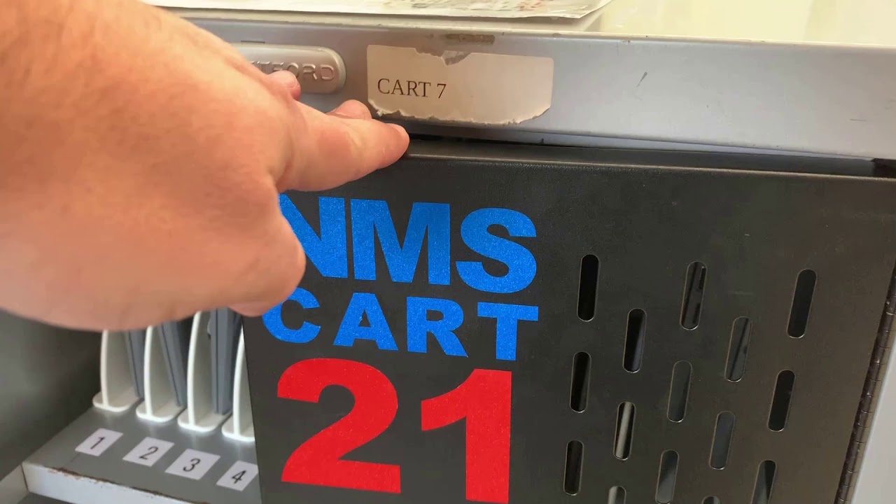 Managing Chromebook Carts