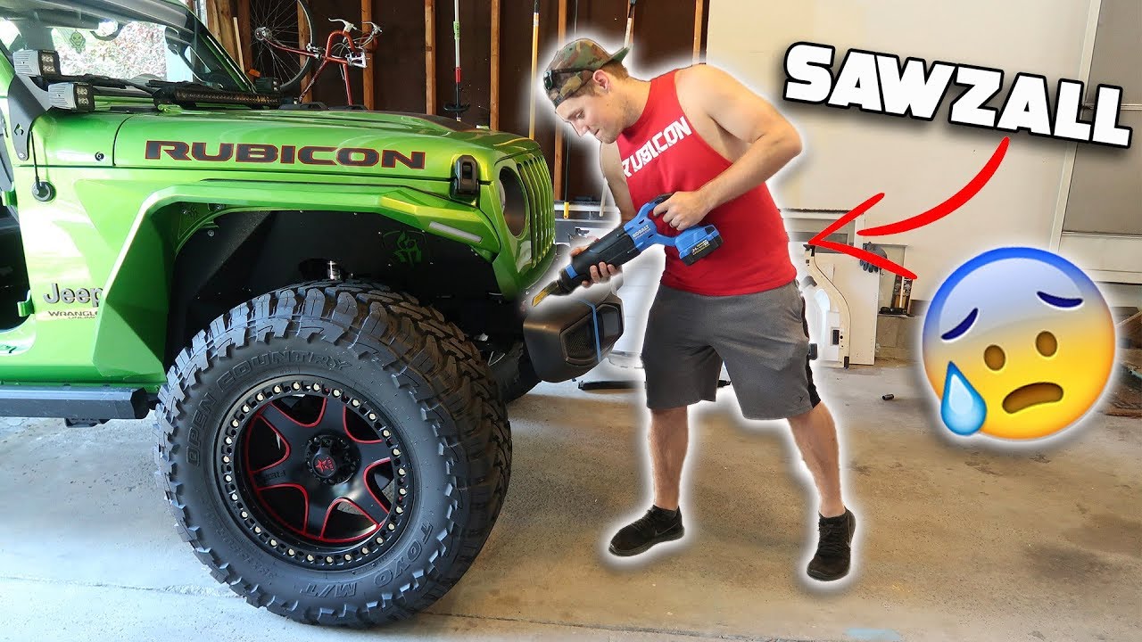CUTTING UP A $50,000 RUBICON...