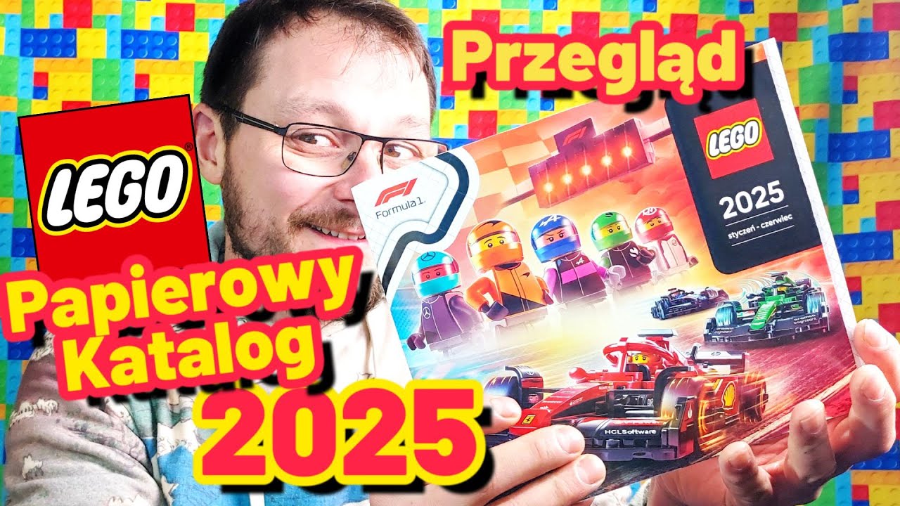 Papierowy KATALOG LEGO 2025 (Styczeń-Czerwiec) / PRZEGLĄD