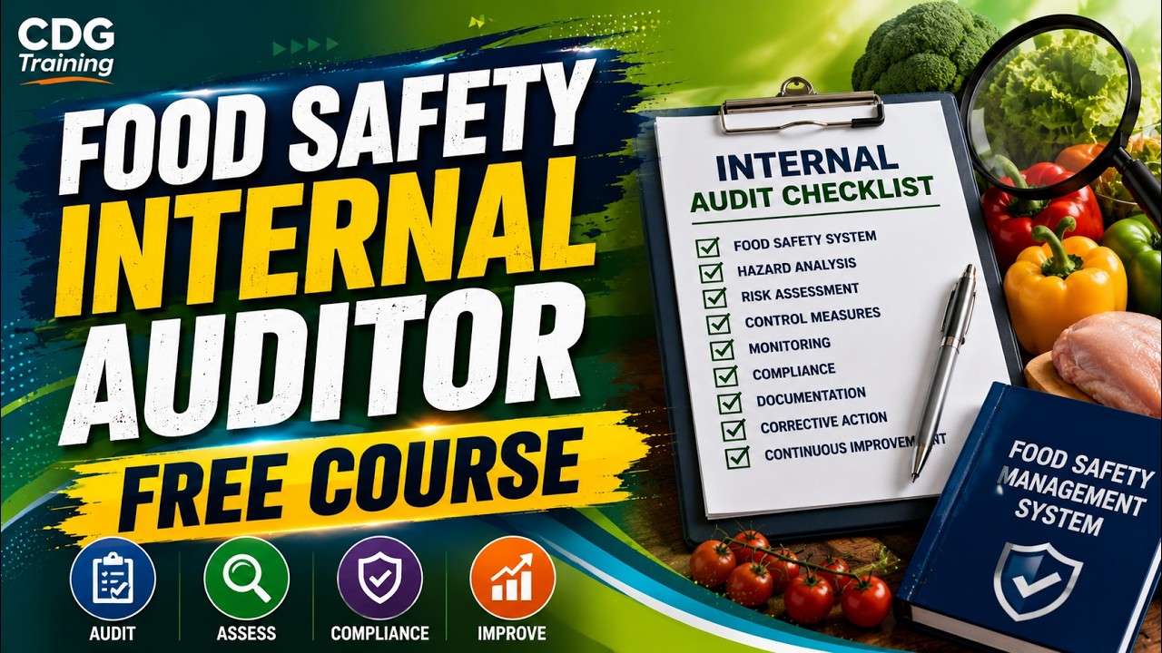 Become a Food Safety Internal Auditor | Full Free Course
