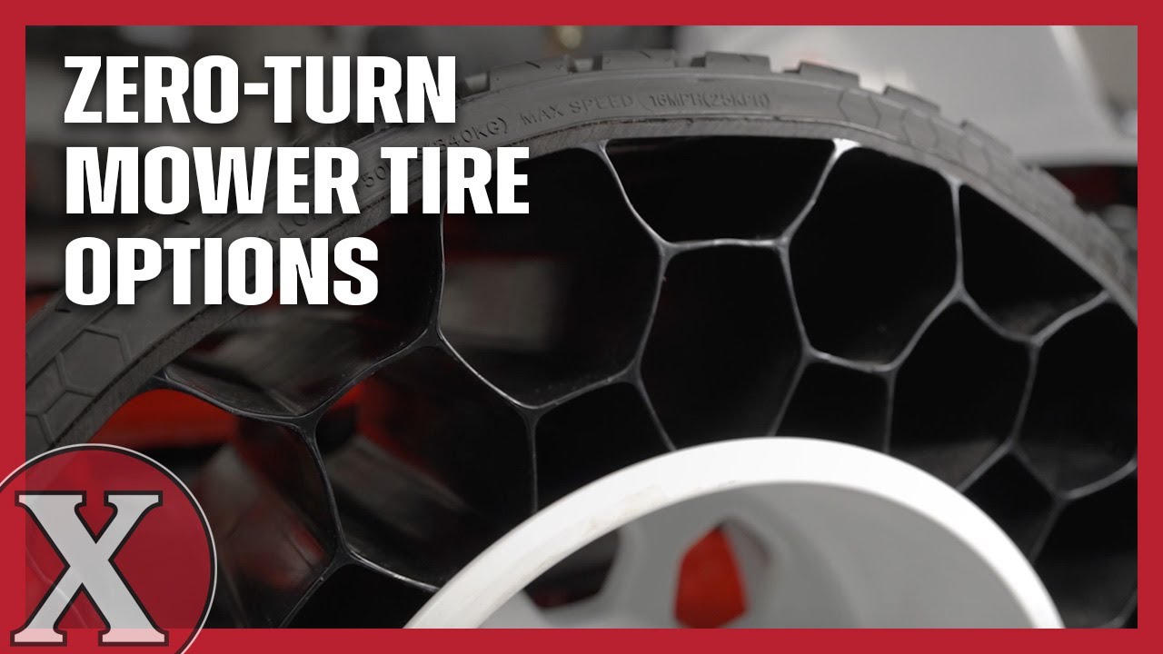 Exmark Zero-Turn Mower Tire Options | Eliminate Flat Tires, Boost Performance