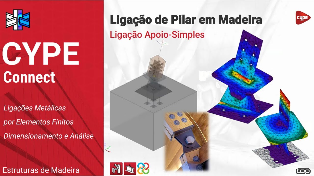 STEELBIM - Ligação Apoios Simples