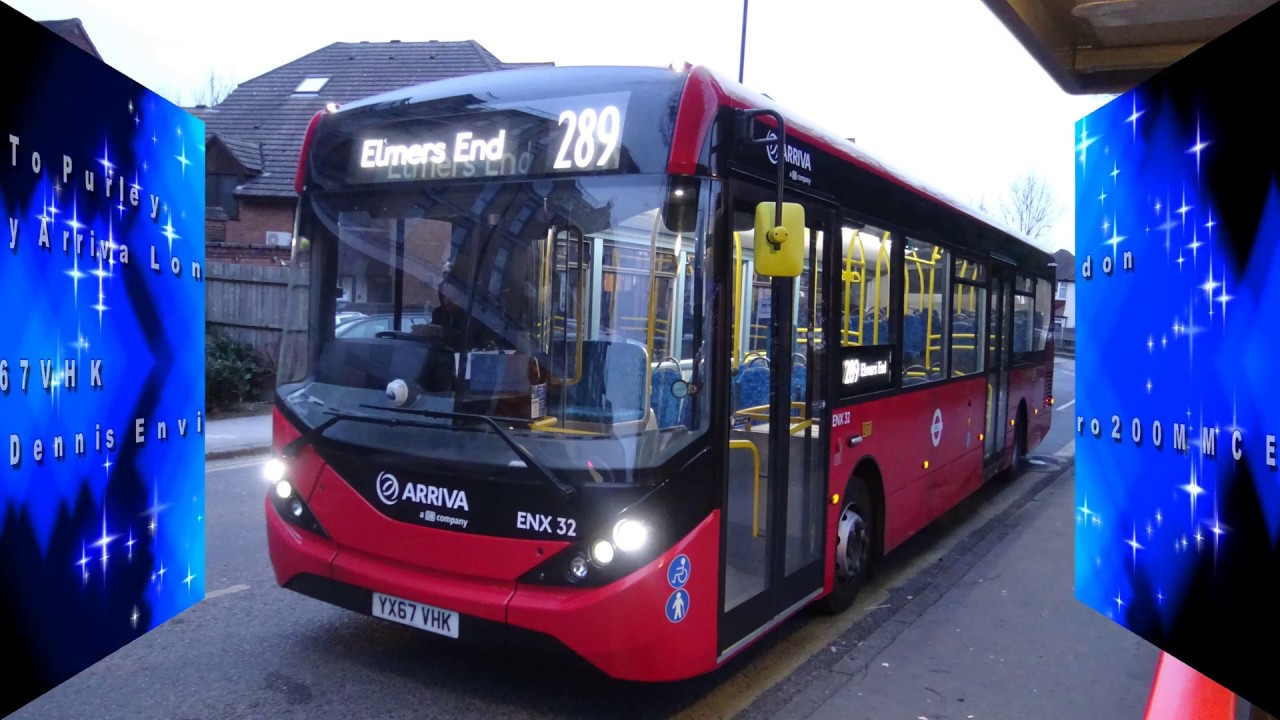 Brand New Journey on The 289 (ENX32 YX67VHK)  Enviro200MMC E20D 10.9M