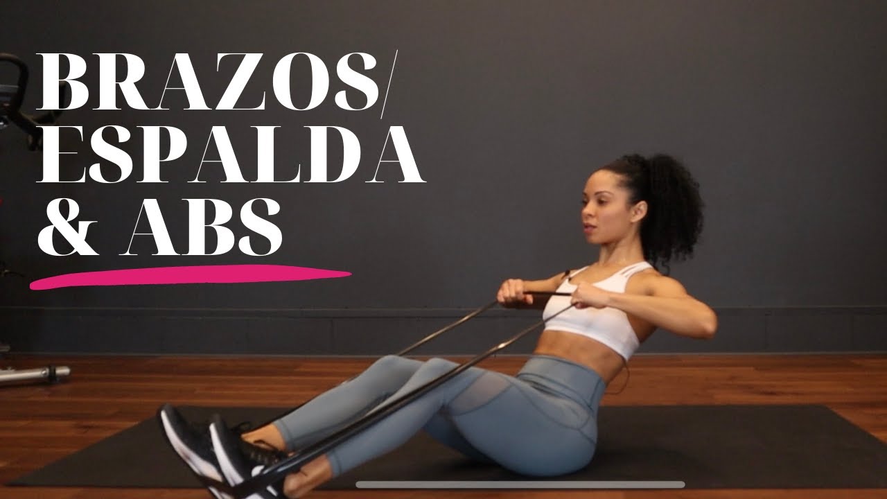 Brazos, Espalda y Abdomen 30 Minutos | Rutina para Endurecer, Tonificar y Marcar
