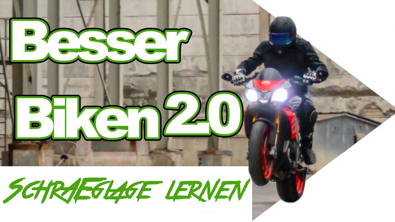 Besser Biken 2.0 - Schräglage mit dem Motorrad lernen