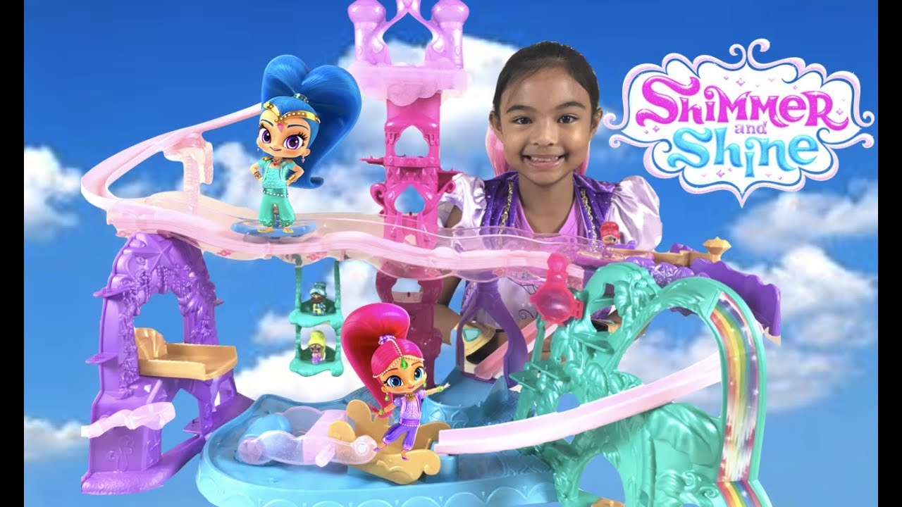 Shimmer and Shine Magic Carpet Adventure Playset Unboxing | Toys Academy