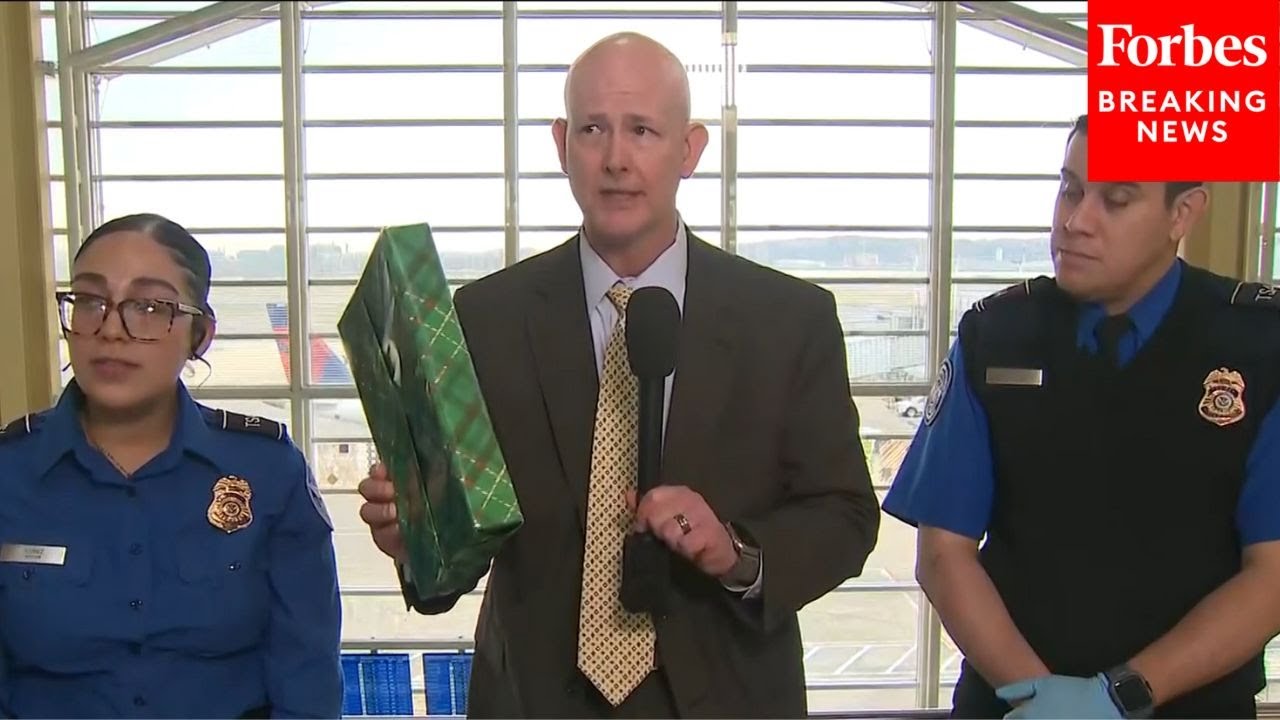 TSA Officials Go Over Holiday Travel Tips And Tricks To Ensure Smooth End-Of-Year Transit