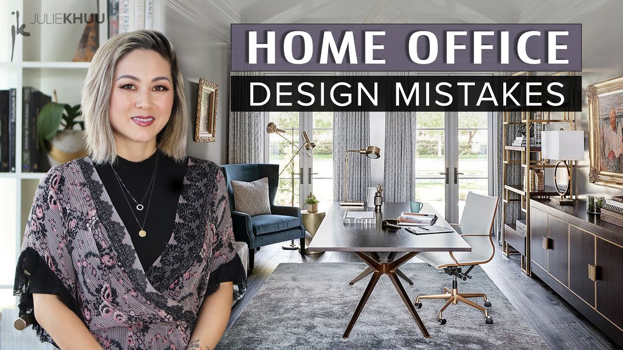 COMMON INTERIOR DESIGN MISTAKES + How to Fix Them | Home Office Dos and Don'ts
