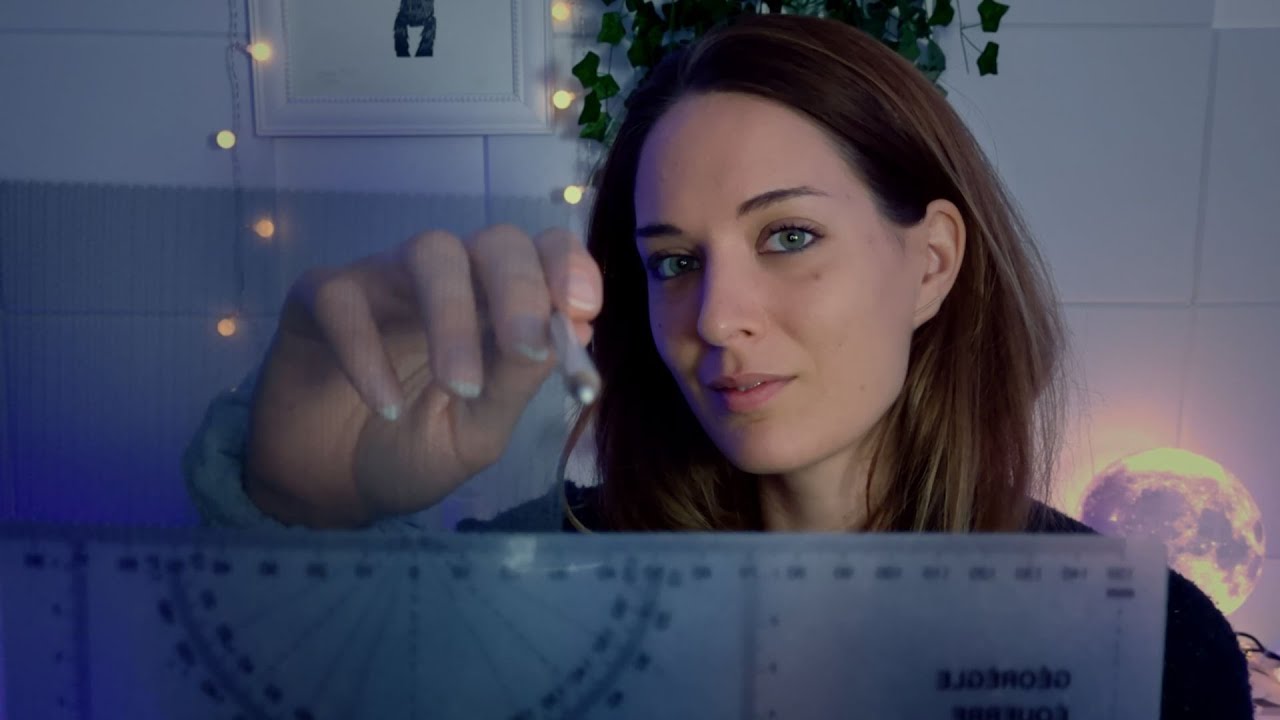 ASMR | Measuring Every Inch Of Your Face & Tracing | Sleep Guarantee (Whispering)