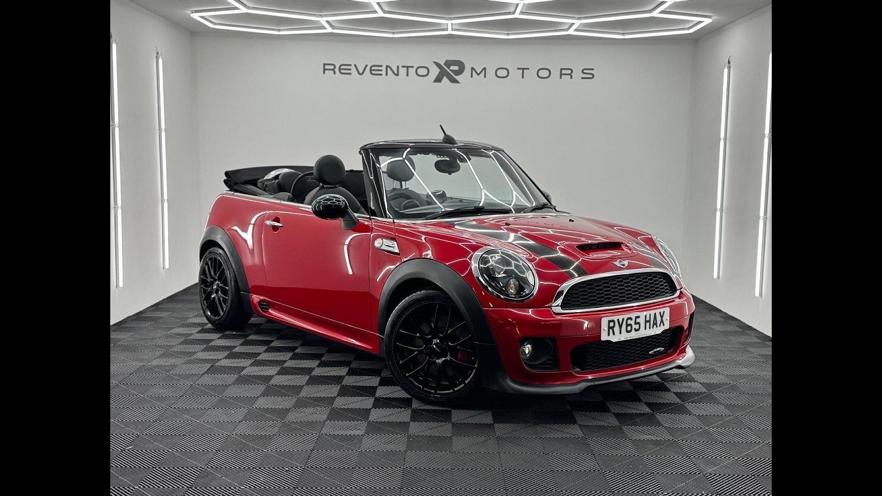 STUNNING MINI JOHN COOPER WORKS CONVERTIBLE