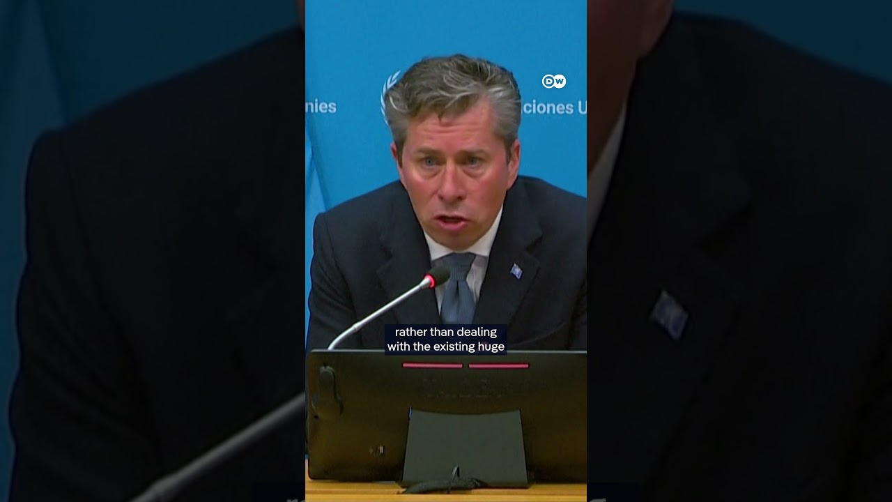 UN humanitarian chief decries 'staggering' war spending | DW News