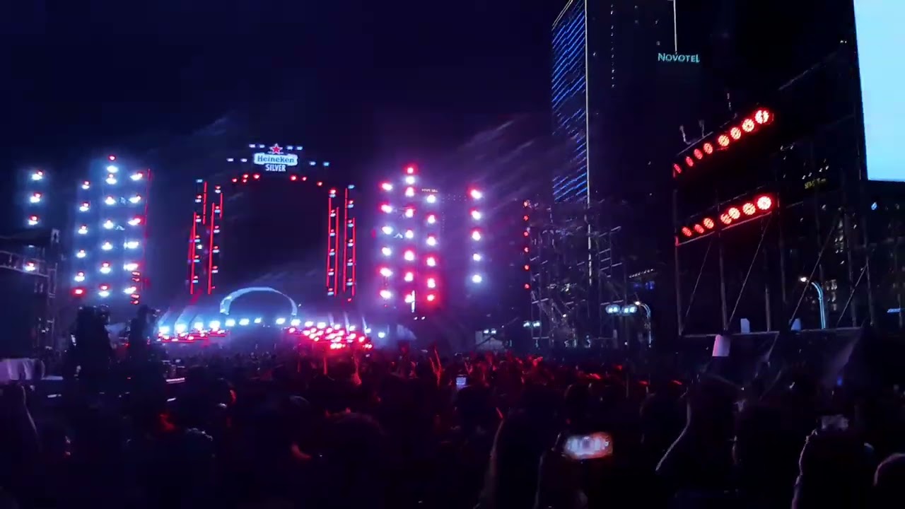 Dj Snake at Heineken Silver Multiverse event in Nha Trang city Vietnam