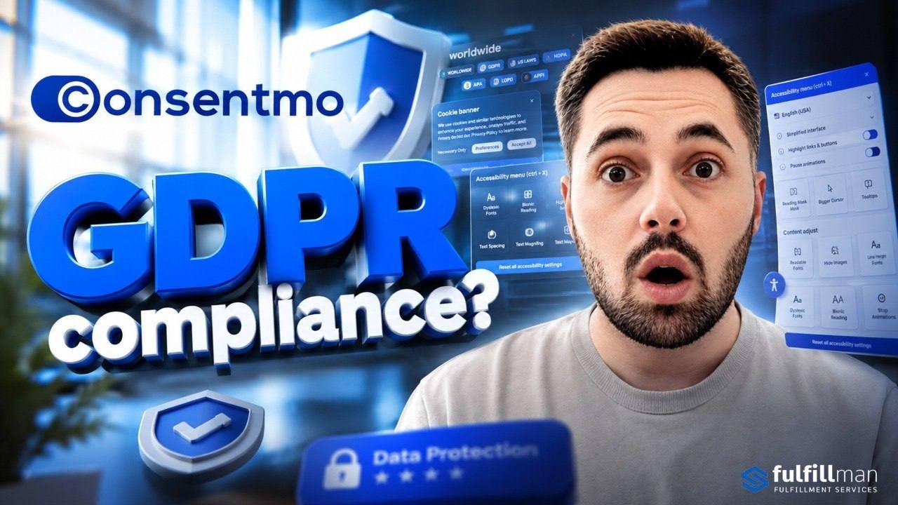 GDPR Compliance Shopify Cookie Banner With Consentmo 2026