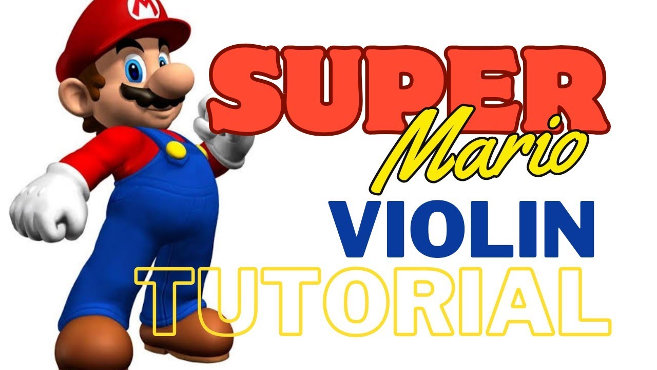 How to play Super Mario Theme on Violin - Easy Music Tutorials