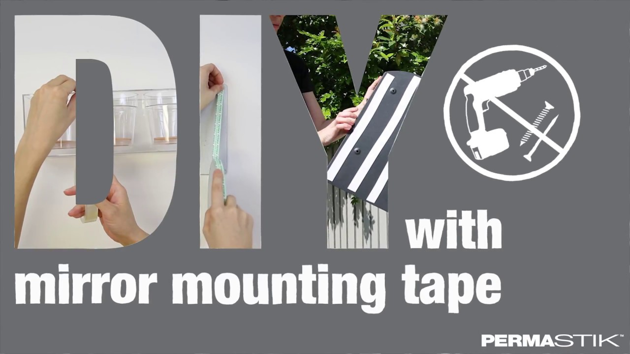 Permastik&trade; Mirror Mounting Tape