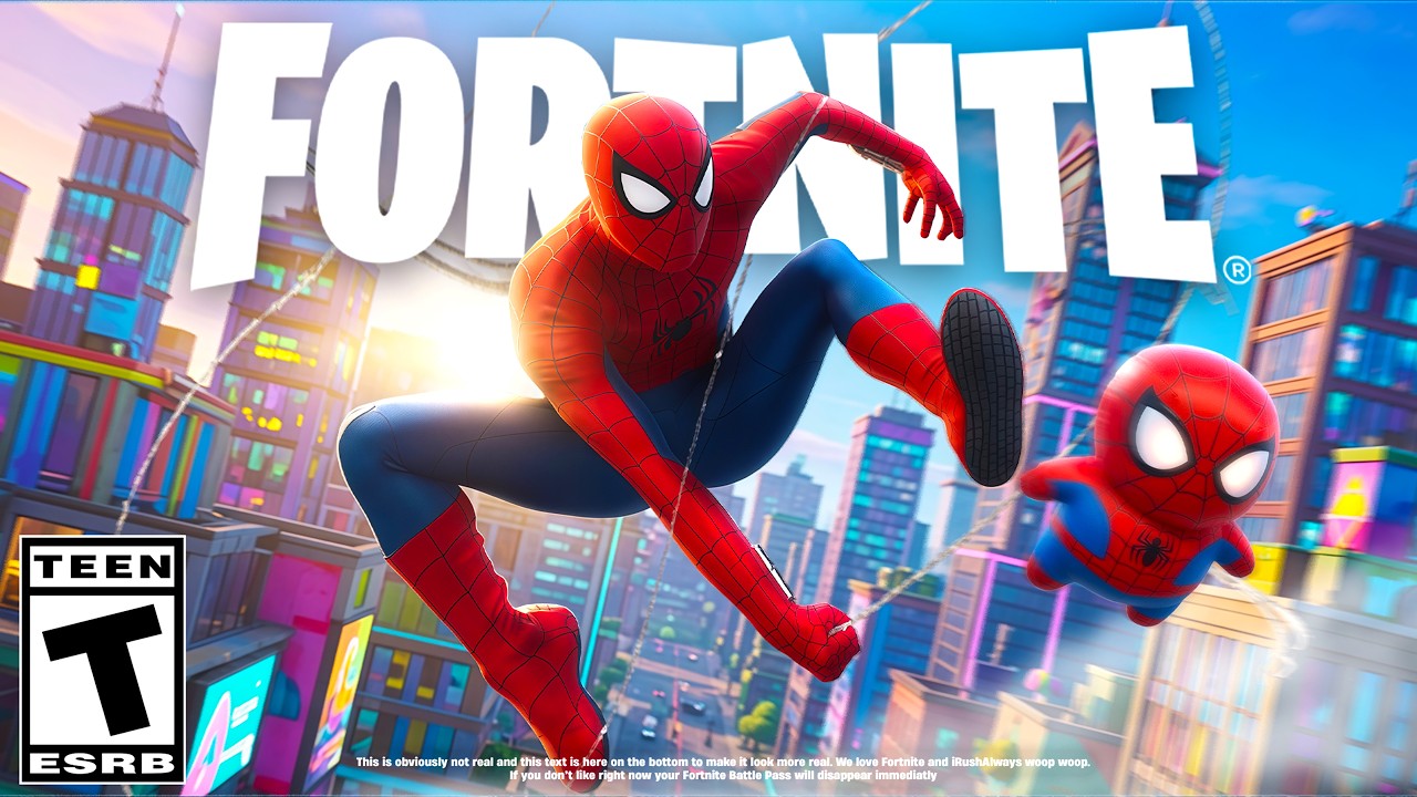 Официальный трейлер FORTNITE x SPIDER-MAN! (Глава 7, Сезон 3)