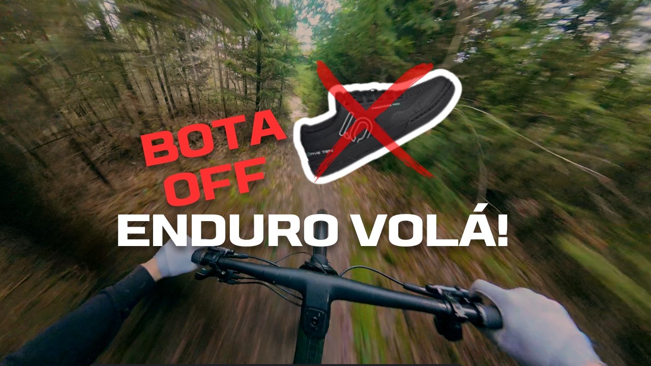 Málem jsem ztratil botu😂- Enduro klepe na dveře !
