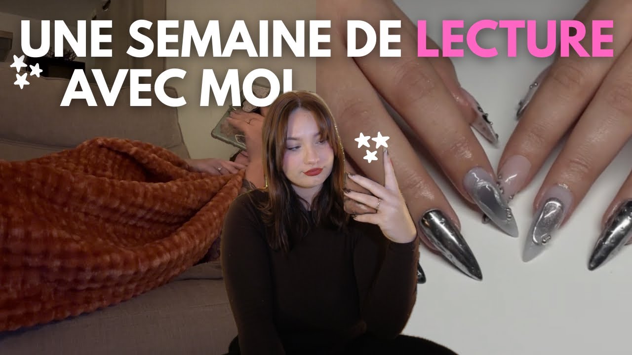 UNE SEMAINE DE LECTURE AVEC MOI *3 LIVRES*