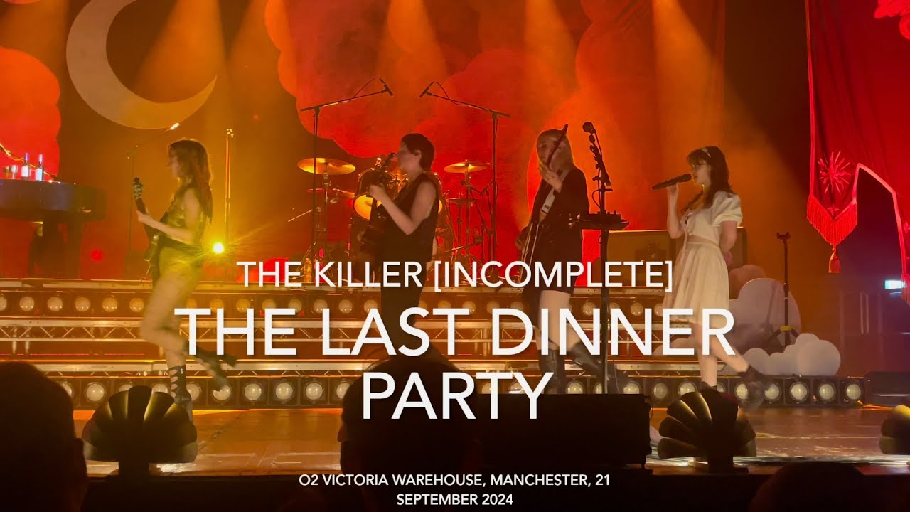 The Last Dinner Party - This is the Killer Speaking [incomplete] @ Victoria Warehouse, 21 Sep 2024