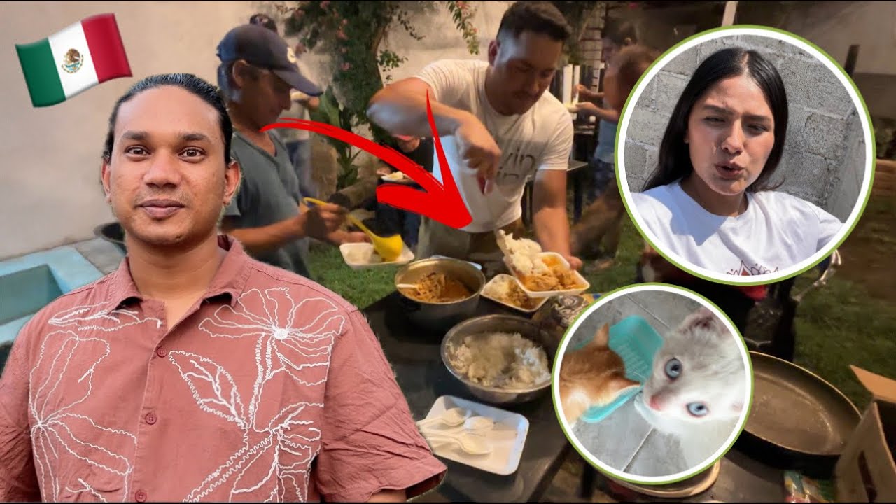 😱 QUE CAMBIO!! ANTES NO ENTENDÍA ESPAÑOL EN MÉXICO! COCINANDO PARA MIS AMIGOS DEl PUEBLO