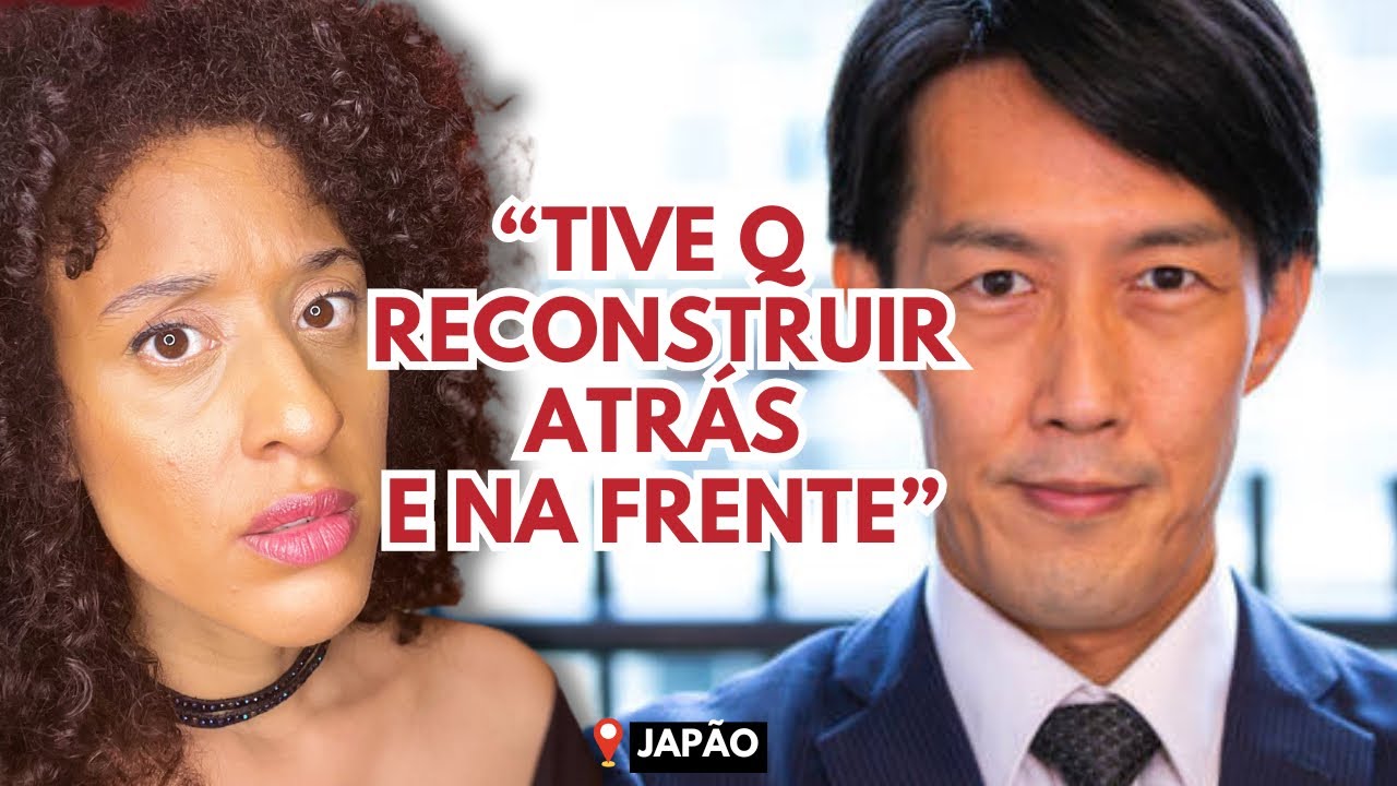 CASEl C/ JAPONÊS Q COLAVA MINHAS PARTES DE TRÁS E FRENTE C/ SUPERBONDER