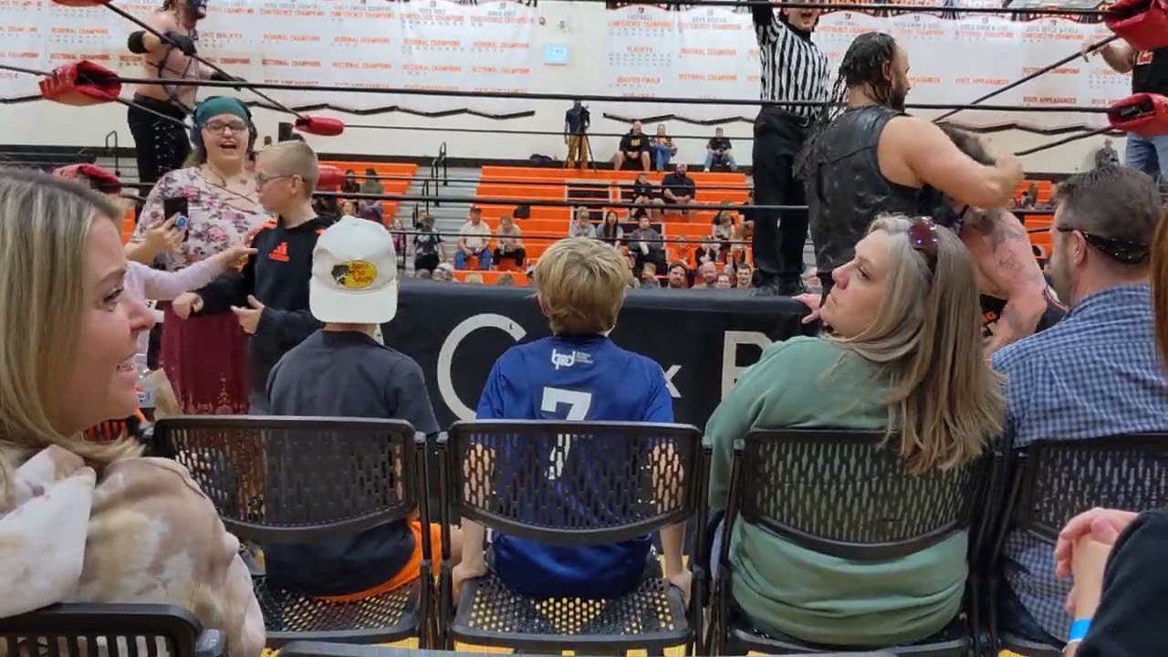 Principal Donaldson Pro Wrestling Match Byron High School 2025