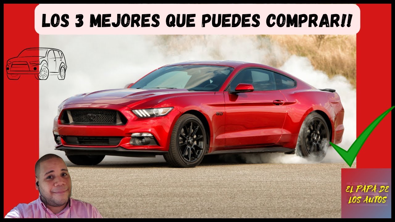 Los 3 mejores Ford Mustang que puedes comprar.