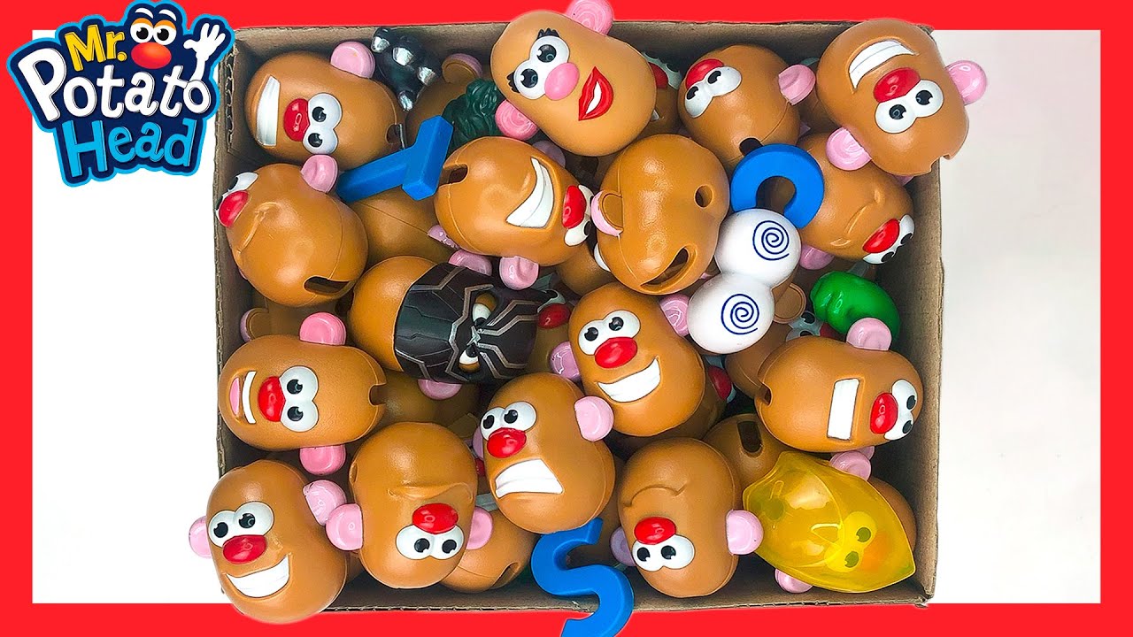 ASMR Collection: MR POTATO HEAD Marvel Avengers Super Heroes | Marvel Heroes Collection