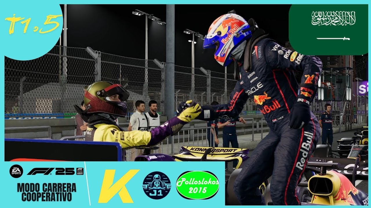 DEMASIADOS GOLPES | GP Jeddah (T.1 F1 25 COOPERATIVO) | #5