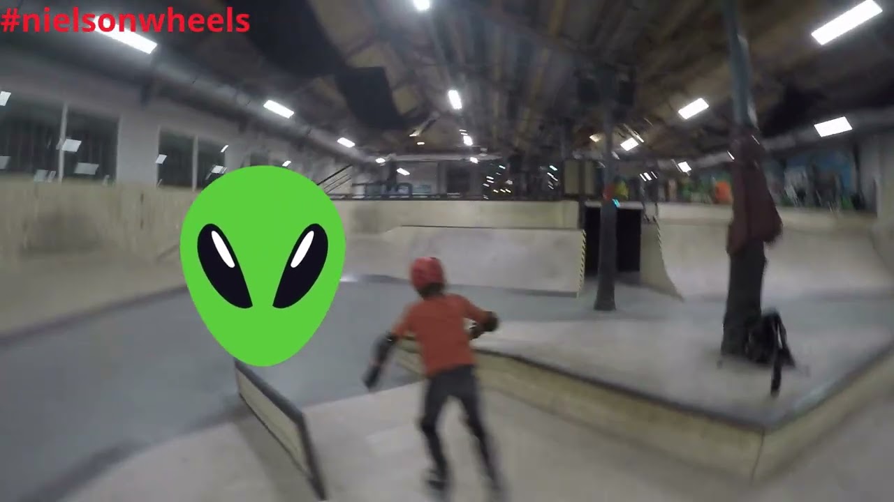 Eerste video over skaten...