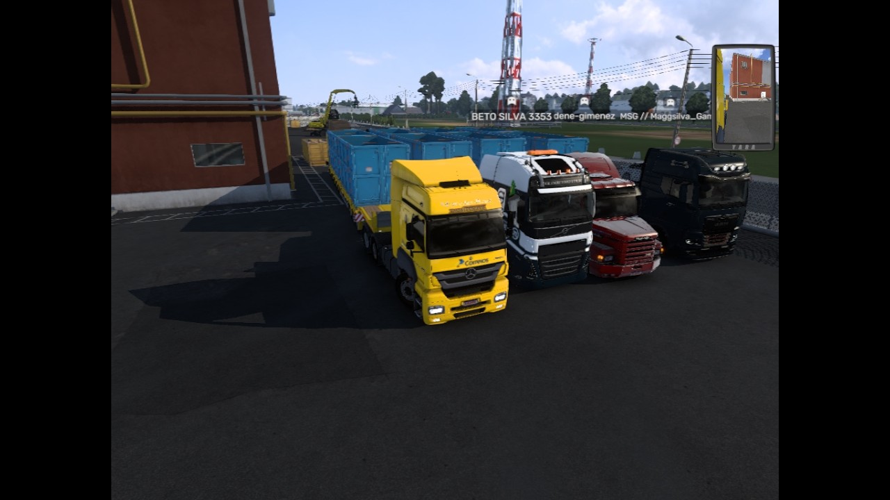 euro  truck simulador 2 1.57 MAPA EAA  comboio com os amigos