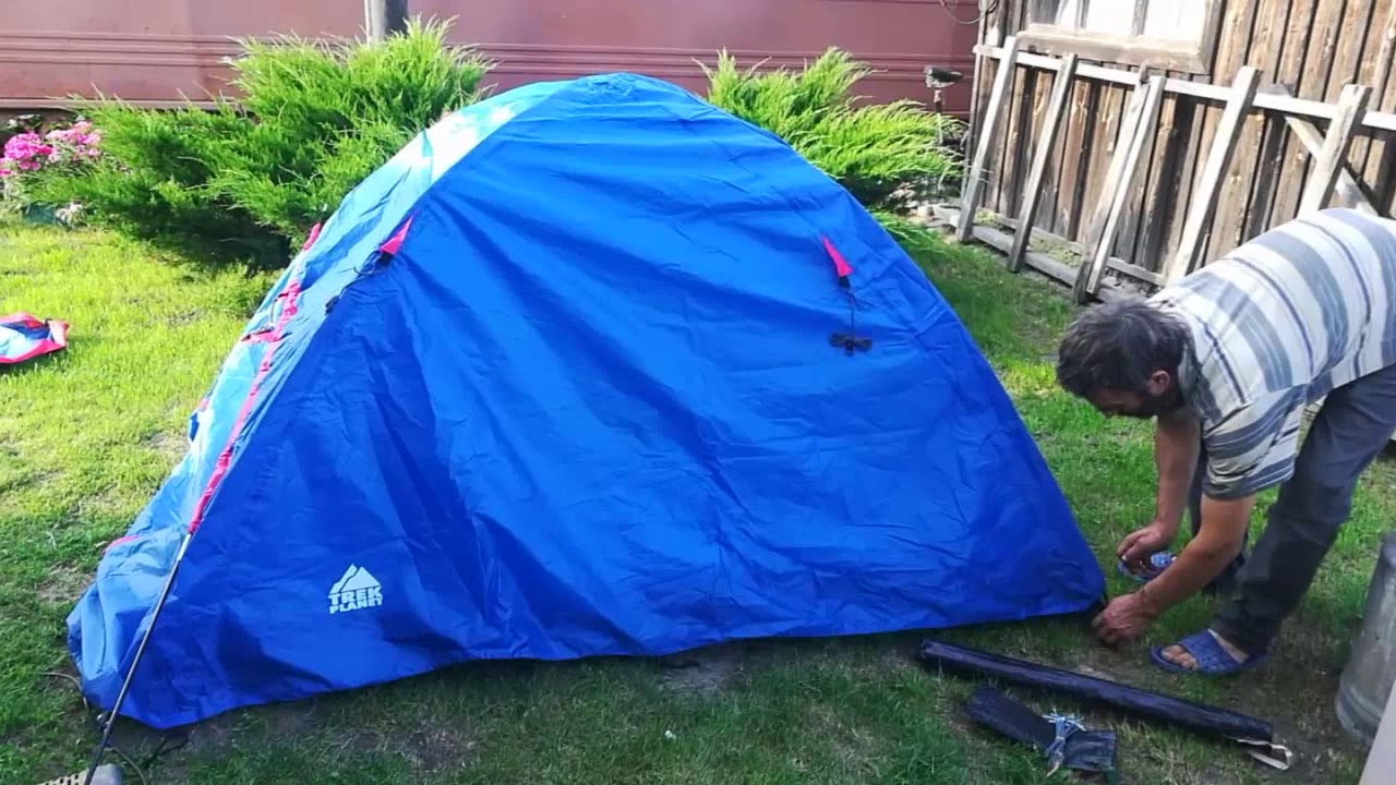 Обзор палатки trek planet vermont 2