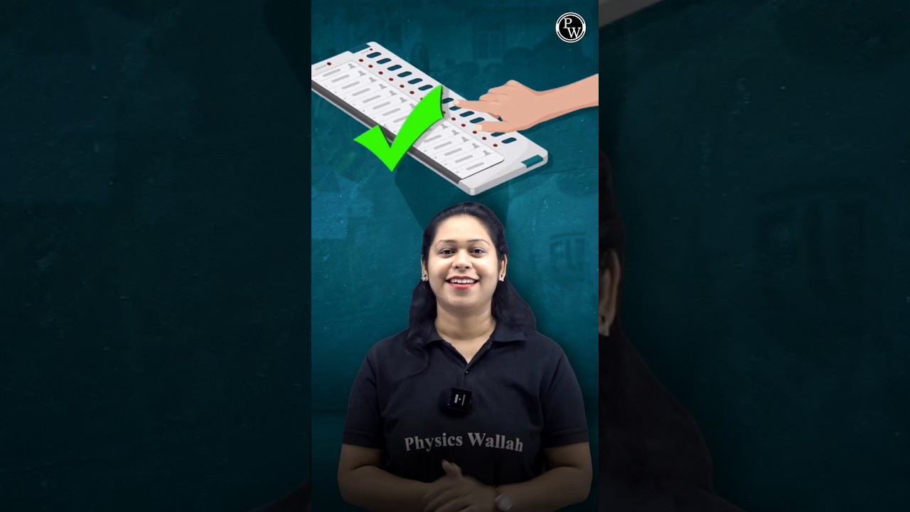 How EVM Works? 🤔 #PW #Shorts #Election2024