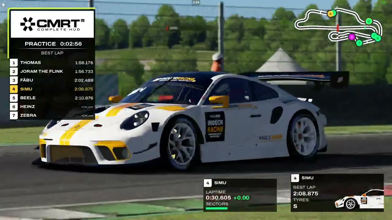Zebra on Track - Stint 1 - AP Café Burger & Indoor-Racing