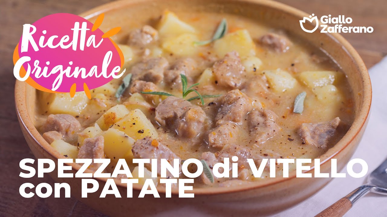 SPEZZATINO di VITELLO con PATATE - ricetta perfetta! 🍴😍
