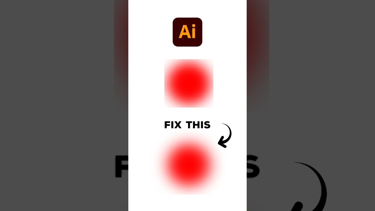 Fix Gaussian Blur Issues in Illustrator &ndash; Best Trick for Smooth Blur Effects!