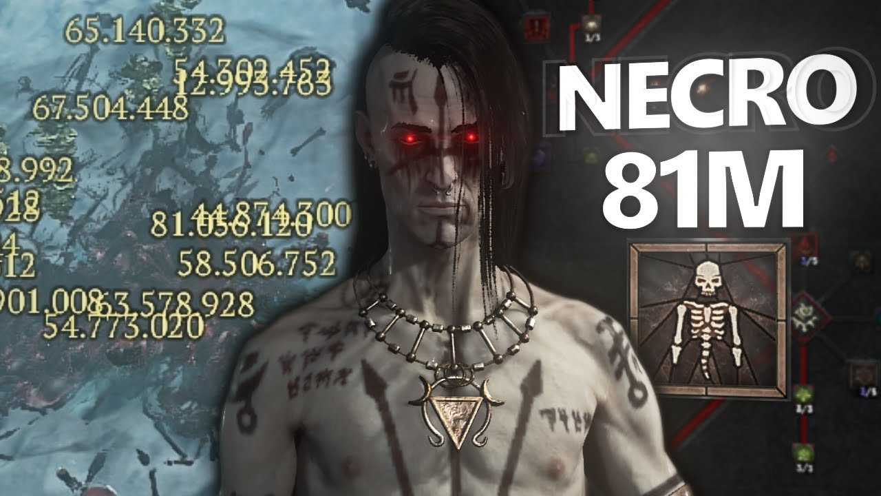O MAIOR DANO DE NECRO NO DIABLO 4! 81 MILHÕES! GUIA COMPLETO DA BUILD