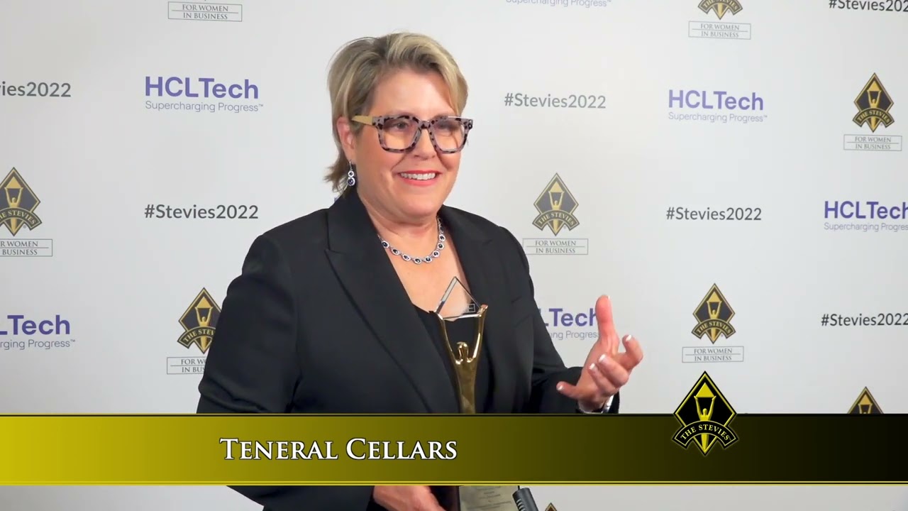 Teneral Cellars wins in the 2022 Stevie&reg; Awards for Women in Business