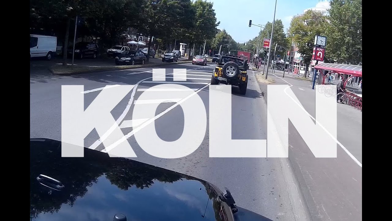 Fahrt durch Köln 24.05.2015