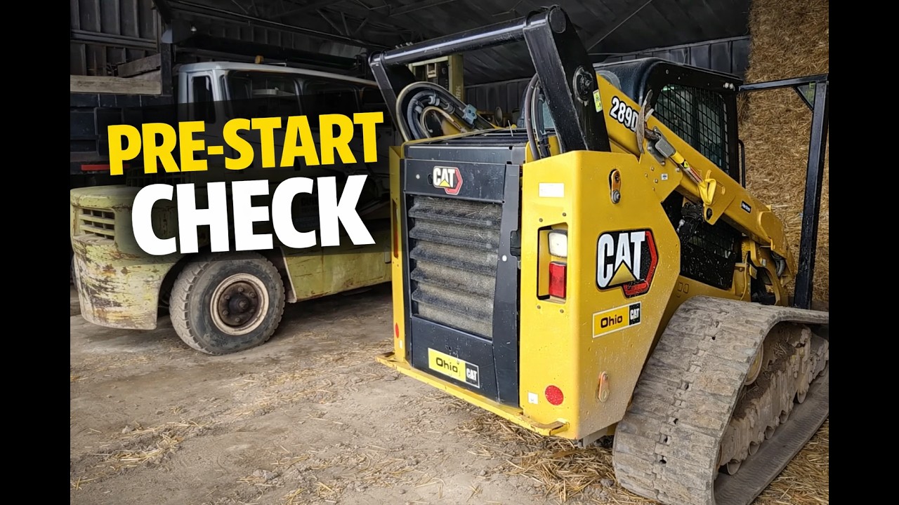 Skid Steer Pre-Start Inspection | CAT 289 Operator Check