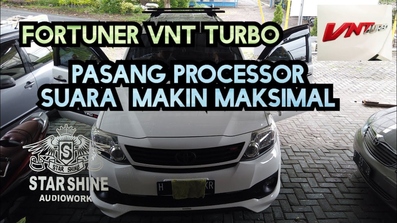 Fortuner VNT Turbo Suntik Processor. Suara Langsung Berubah Drastis
