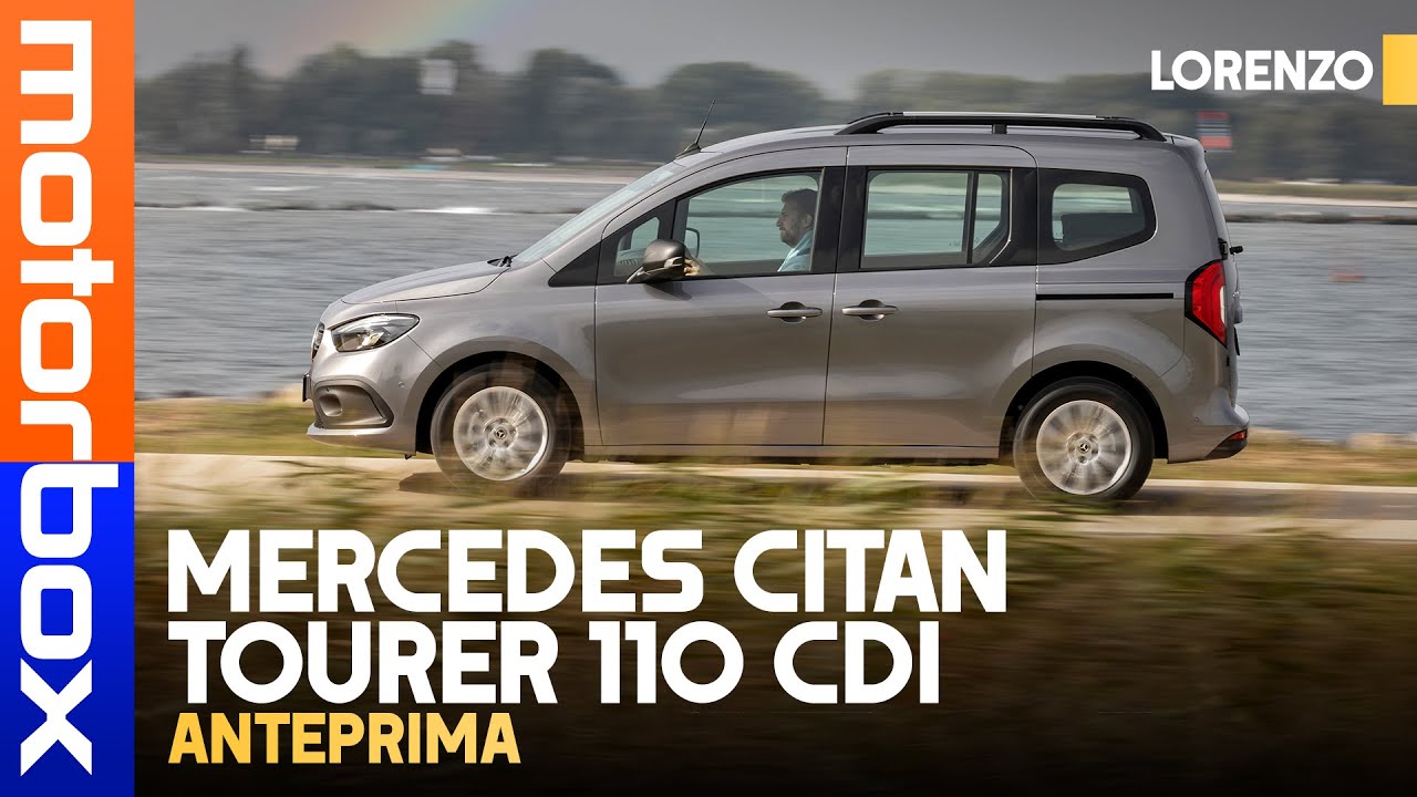 Nuovo Mercedes Citan 2022 | Quando il LUSSO si misura in METRI CUBI. E alta tecnologia: c'è l'MBUX!