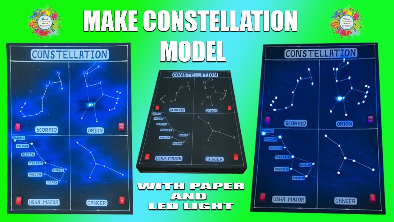 How to Make Constellation Model for School/College Project