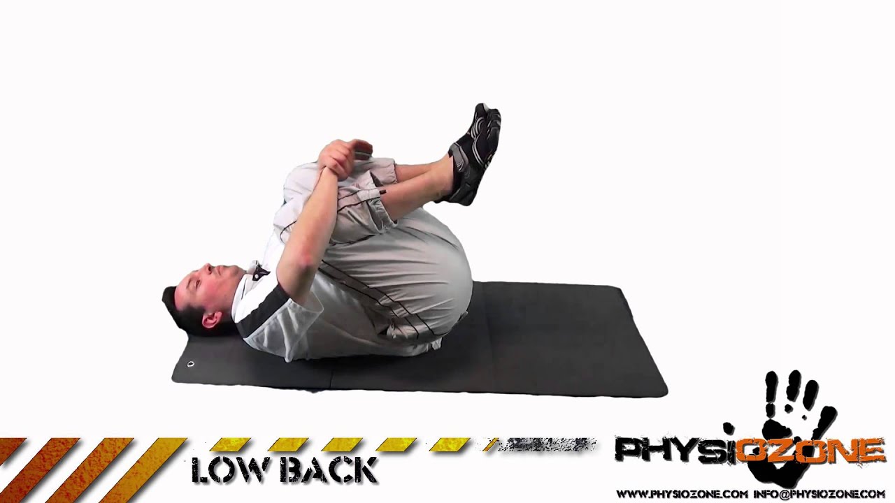 Physiozone | Stretches | Low Back | Knees to Chest