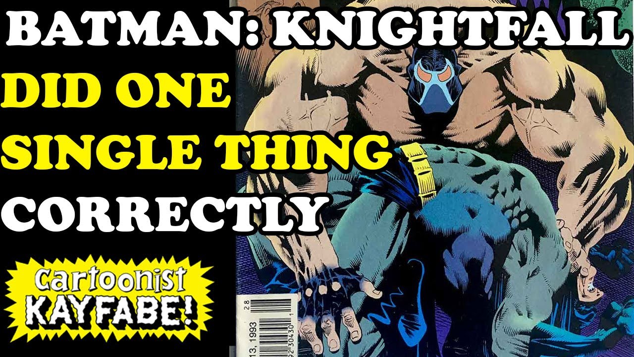 Batman: Knightfall! DC Comics Did 1 Thing Right with That Storyline!