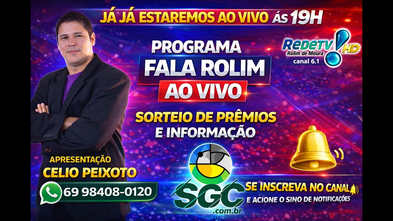 📺PROGRAMA FALA ROLIM 05/03/2026 COM CELIO PEIXOTO