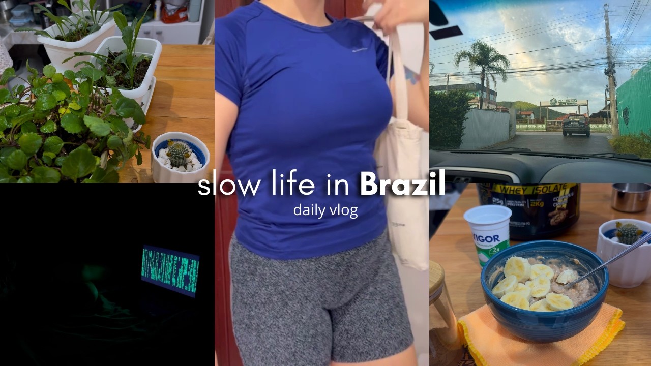 An ordinary monday | gym, breakfast, work, movie | life in brazil | ep. 05