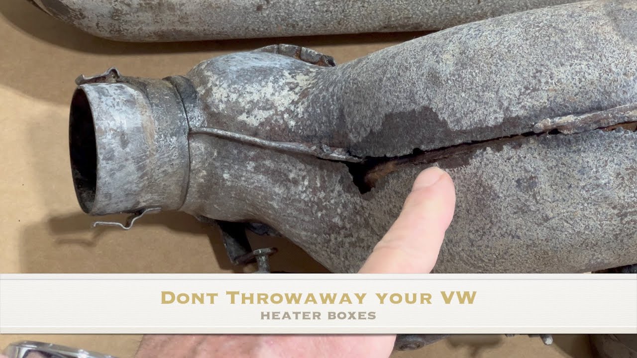 Don't throwaway your VW heater boxes