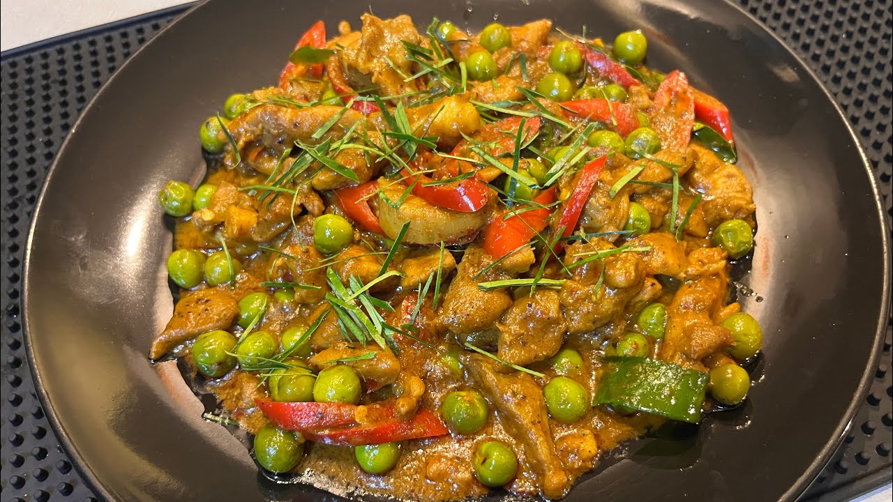 สวนครัวชวนทำ พะแนงไก่ อาหารไทยรสจัดทำง่ายใช้เวลาทำไม่นาน