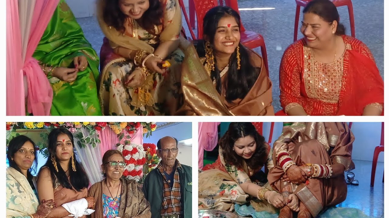 Riya didi ki shadi vlog-    (Part1) chuda and Tilak ceremony #youtube #subscribe #vlog #video #like 